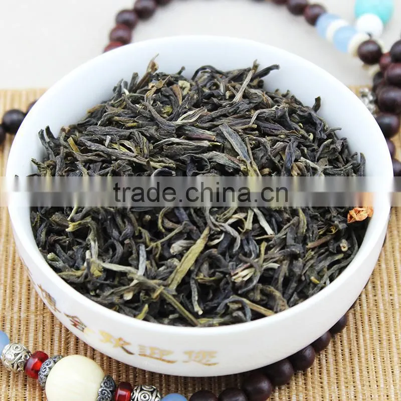 dropship jasmine flower scented organic loose leaf green tea weight loss