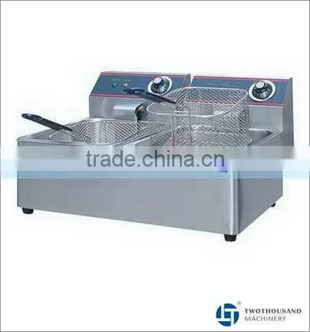 Chip Fryer - Double Basket, CE, 11 Liters, 3.5x2 Kw, TT-WE263D