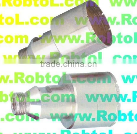 ELBF----Electroplated Diamond Core Drill Bits with Thread Shank/diamond core drill bits