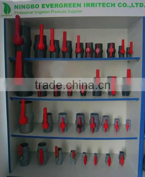 Dn50 pvc valve pvc ball valve