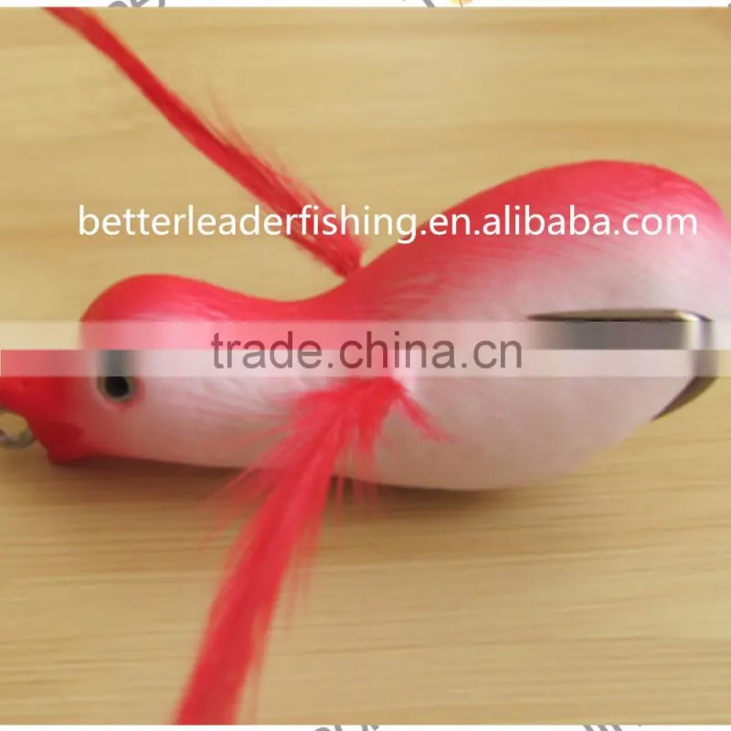Attractive fishing frog lure with 55mm length