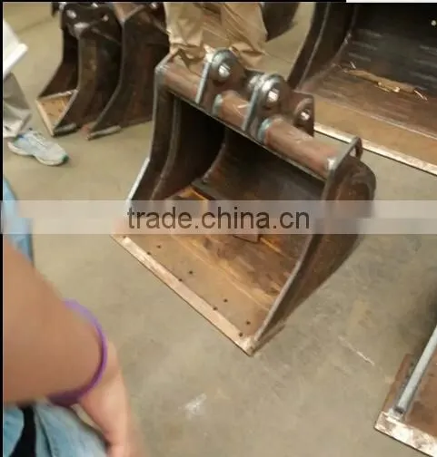 Crawler hydraulic excavator spare parts bucket
