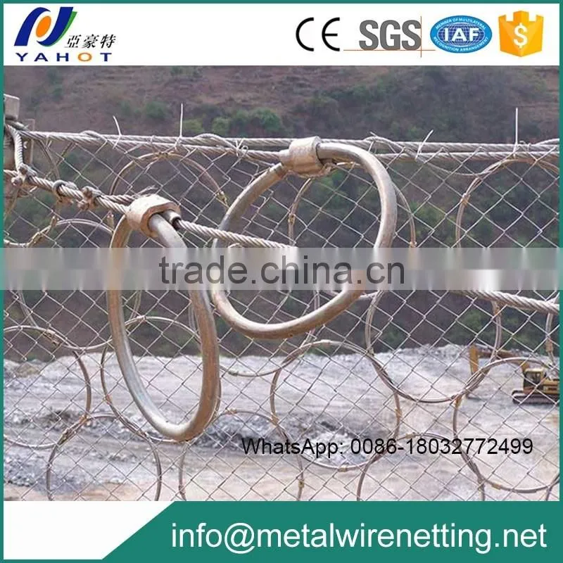 RXI-075 Ring Net Fence Wire mesh machine for slope protection