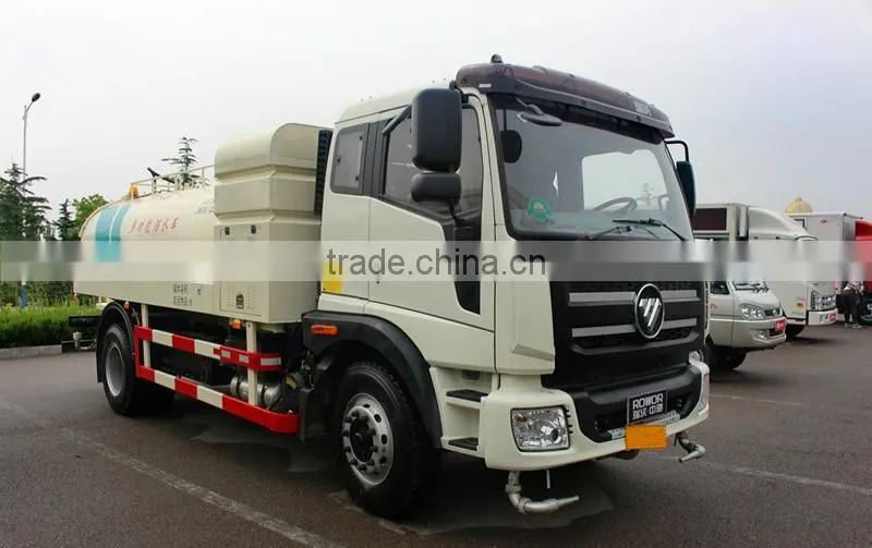Hot selling 8m3 FOTON water truck