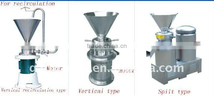 Split colloid mill/Colloidal mill/Colloidal grinder