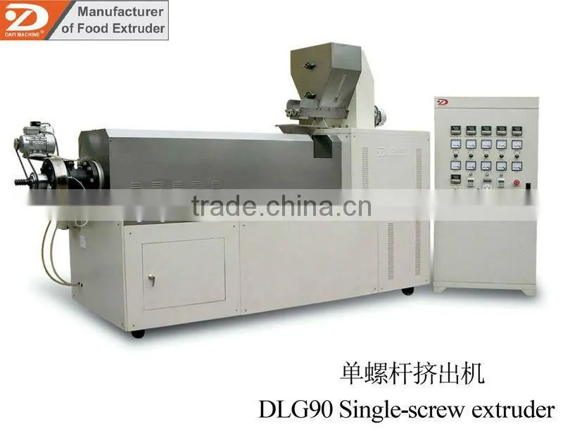 Double screw extruder for flour food/ crisp chips