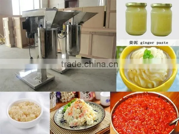 Stainless steel garlic ginger and chilli sauce grinding machine have good selling