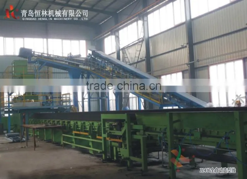 good quality caly sand casting molding line