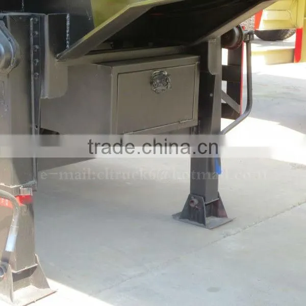 3 Axles Corrosive Material Tank Transport Semi trailer 30m3