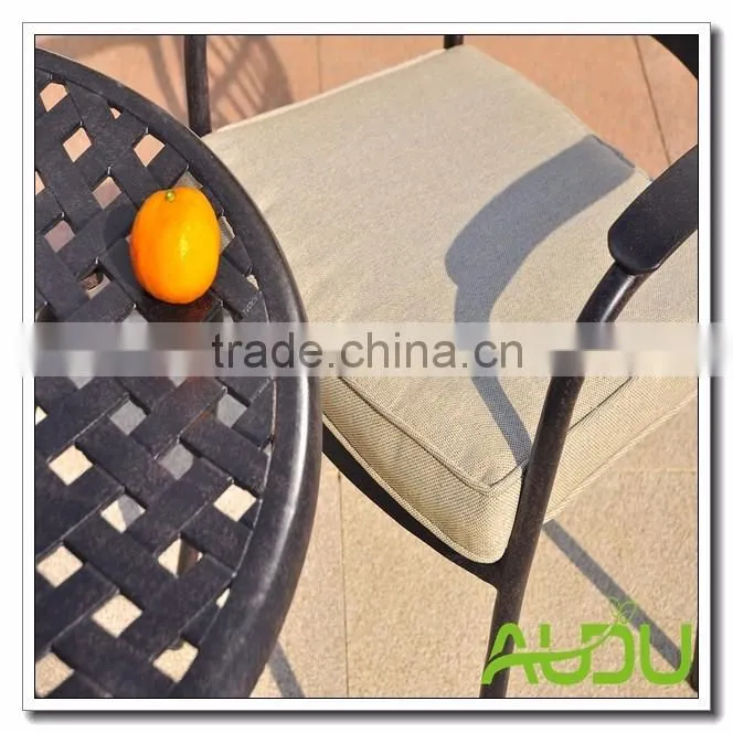 Audu 3 Pieces Patio Garden Outdoor Cast Aluminium Bistro Set