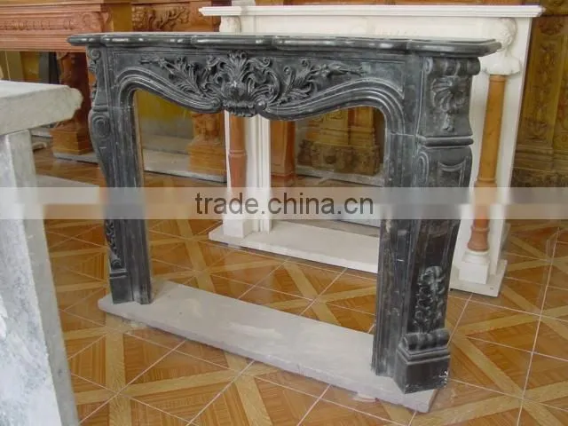 wholesale china white marble fireplace