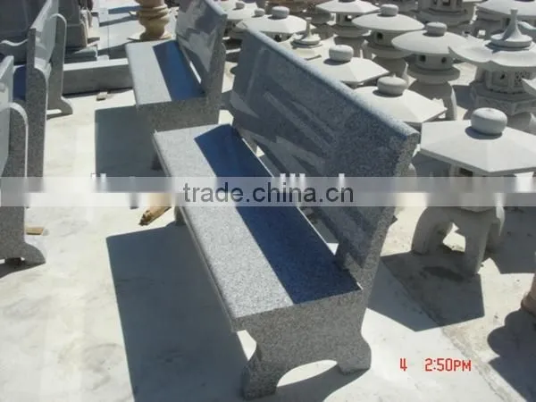 Hot Sell Cheap Garden Bench Stone