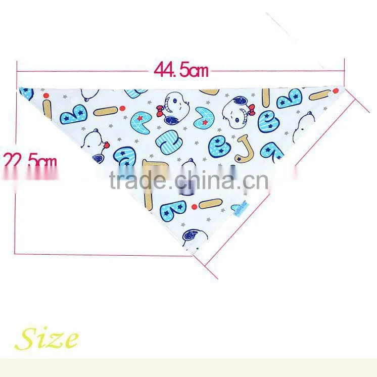 Trangle Cotton bandana bibs Wholesale