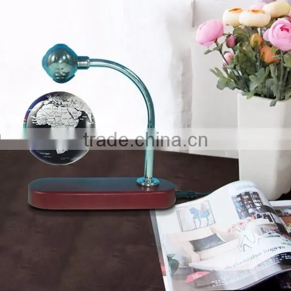 3.5"/8cm Magnetic Floating Levitation Globe Unique Maglev Tellurion For Students Study