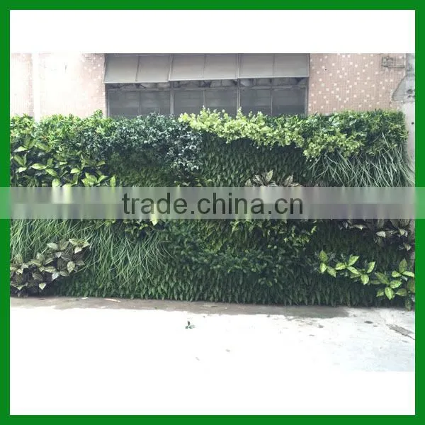 Indoor outdoor artificial green wall