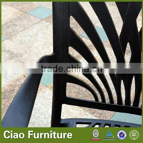 Oval Table Cast aluminum outdoor furniture for project