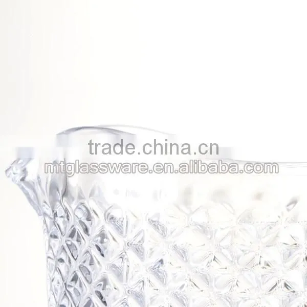 crystal wine decanter water pitcher with handle