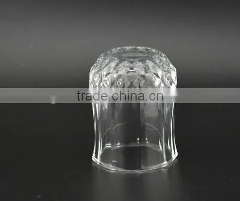 top quality clear glass whisky glass cup with magic