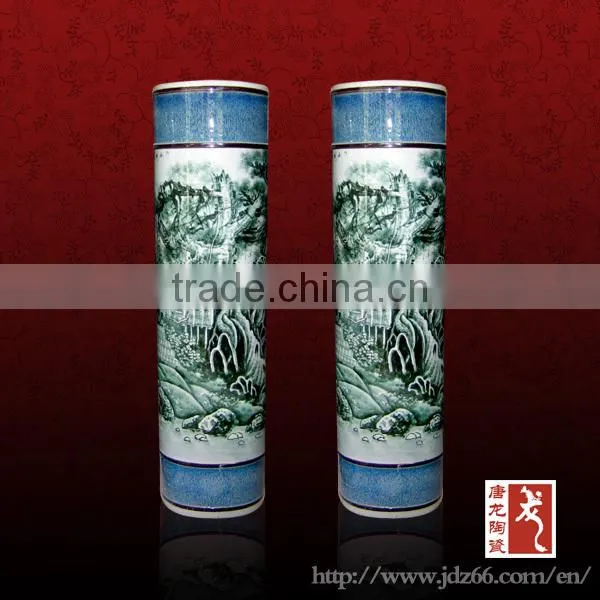 Handmade Jingdezhen porcelain floor vase tall centerpiece vases