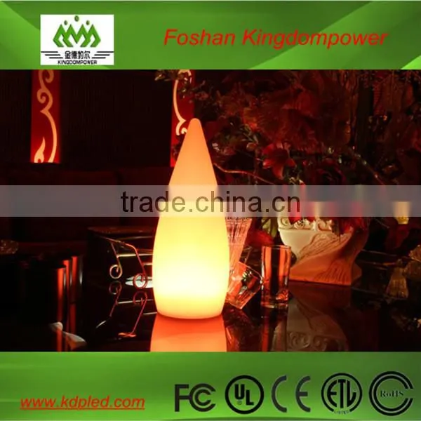 rechargeable battery illuminated cordless flashing led beautiful lamp
