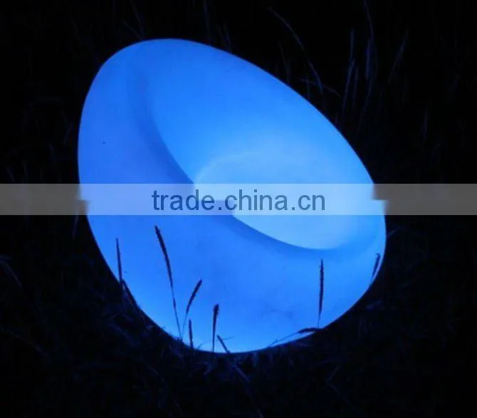 LED colorful decorative plastic furniture