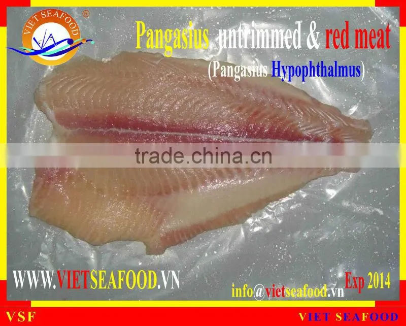 FROZEN PANGASIUS UNTRIMMED & RED MEAT