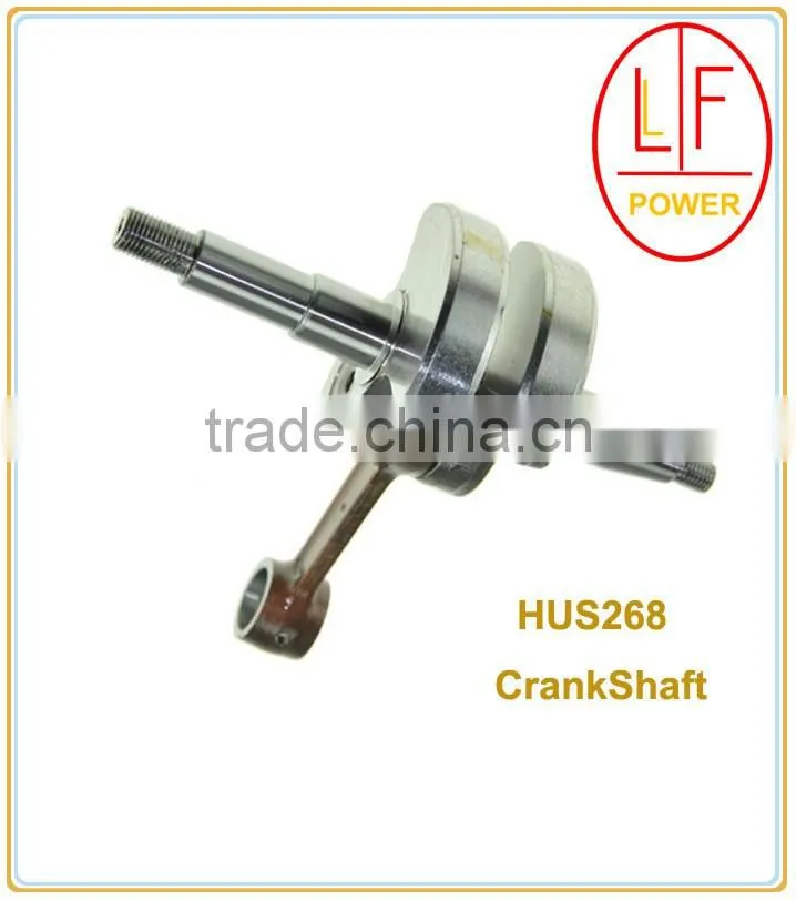 Hot sell Chain Saw Crankshaft HUS268 Gasoline Engine Spare Parts