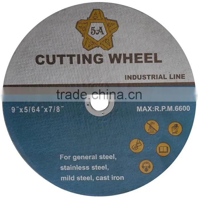 230*2*22.2mm Cutting Wheel for general steel and stainless steel