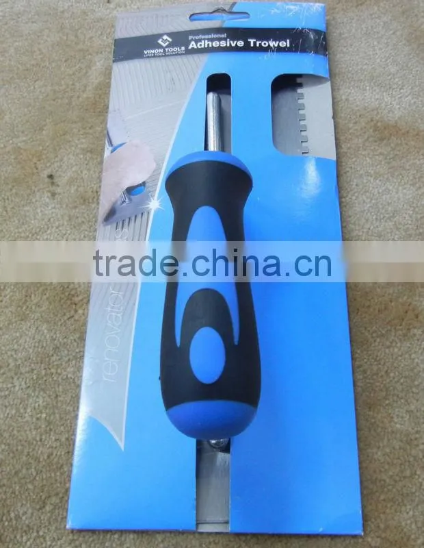 Germany Notched Trowel, Plastering Trowel (Construction Tools)