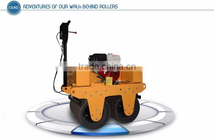 design hydraulic single drum vibratory road rollers