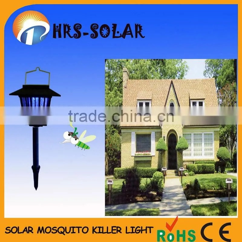 Waterproof solar LED solar lawn light, table light and solar mosquito repeller