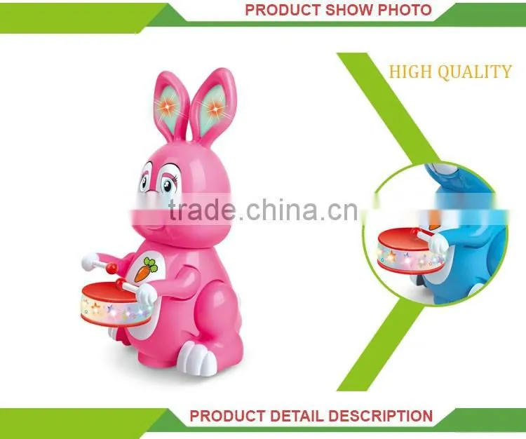 Most popular plastic music electronic rabbit toy