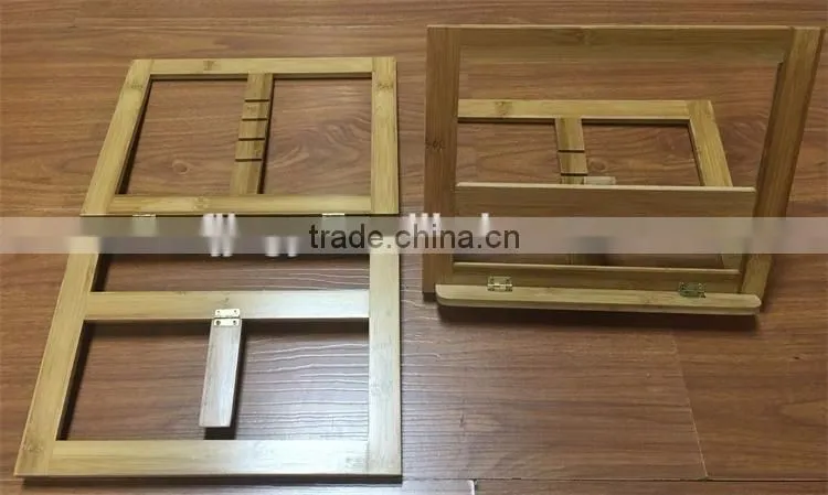 FDA Certificate Folding Bamboo Book Reading ipad Stand