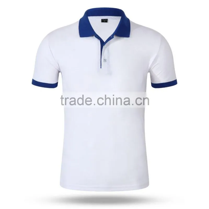 2016 Comfortable work uniform polo shirt For Men Quick Dry Custom Logo Polo T Shirt