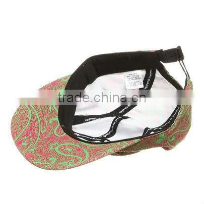 Floral custom 5 panel hat fashion custom 5 panel cap hat