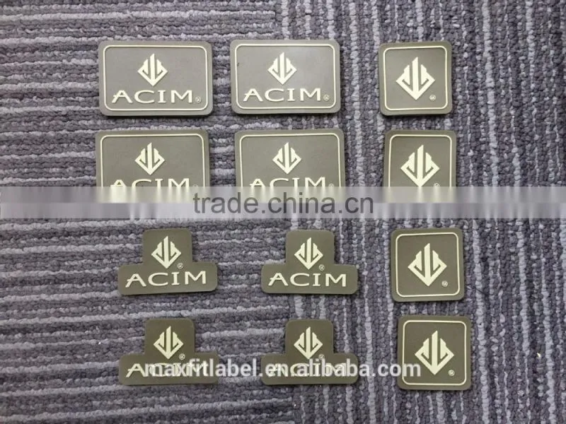 Sew-On Style rubber sports badges and patches