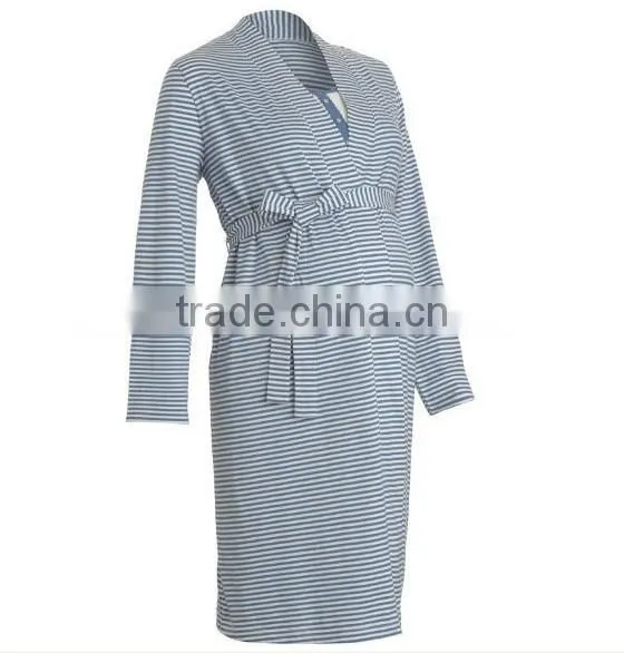 2014 epidemic going style and smart design organic maternity gown