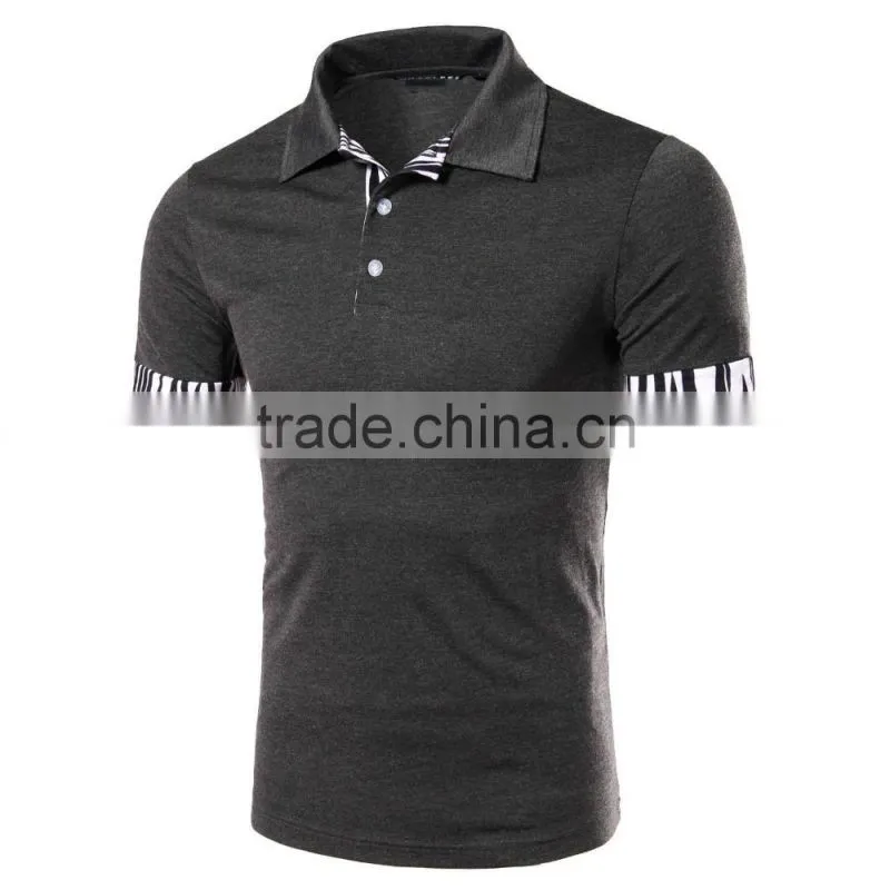 Promotion online shopping casual plain blank sports gym wear white mens polo shirt comfort colors t-shirts