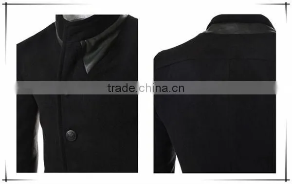 2016 winter new design military wool trench coat