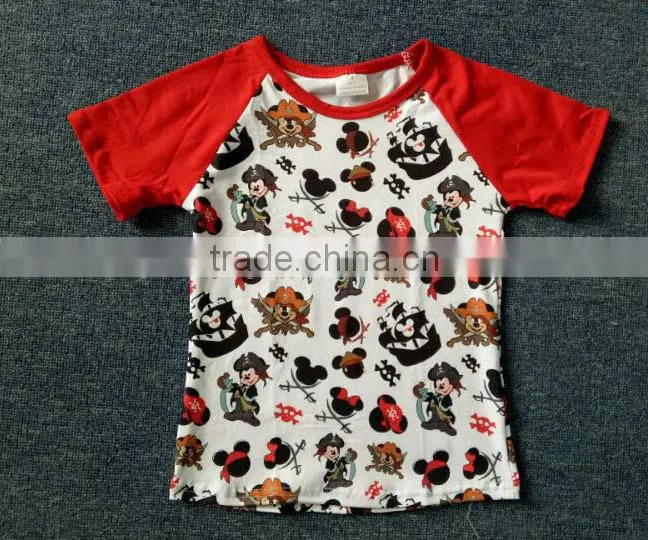 unique children festival print clothes in fall boutique girl long sleeves shirt remake