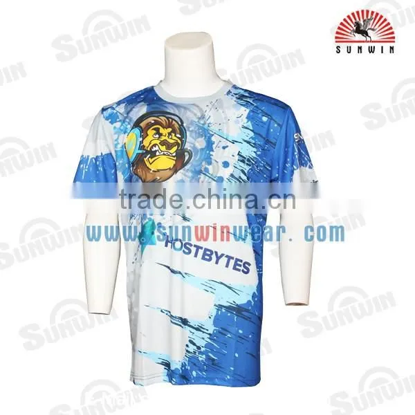 Wholesale Custom Design Subliamtion Cheap Sports Team Soccer Jersey