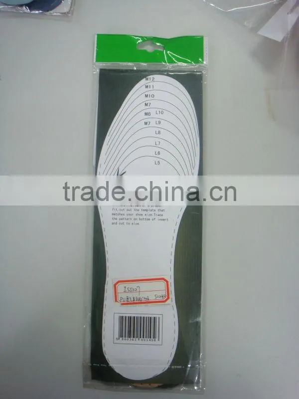 Latex water proof soft breath foam shoe insoles