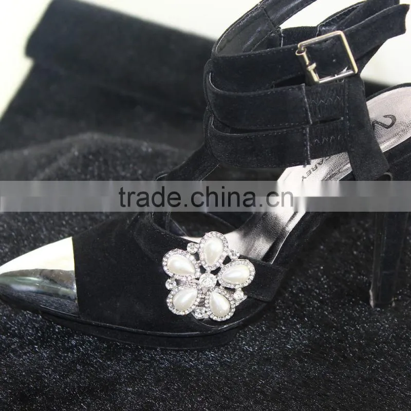 New design High Heel Shoe Clips Wedding Decorative Shoe Scraper For Hair Jewelry