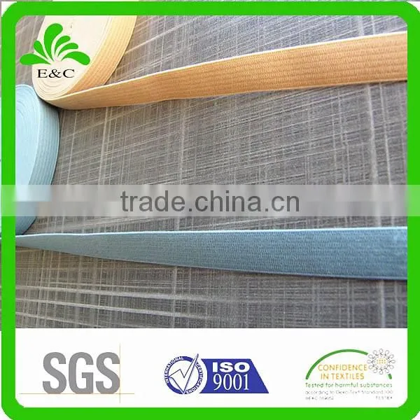 Colored knitted elastic bands for garment