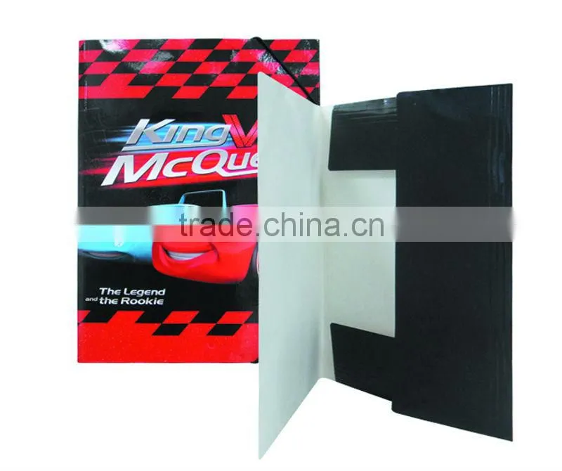 plastic hanging file folder with button