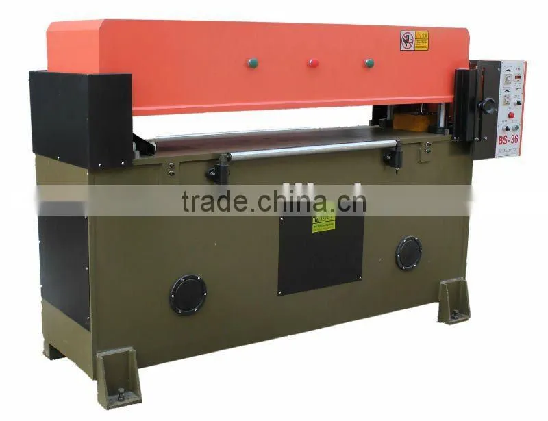 Hot sell XCLP2-350J(B) hydraulic four-colum label cutting machine