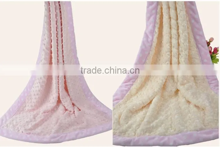 Custom Warp Pink Super Soft Mink Blanket
