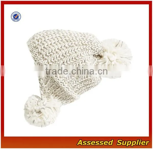 XJ01042/Knit pompom beanie hat made in China /cheap knit beanie hat alibaba wholesale