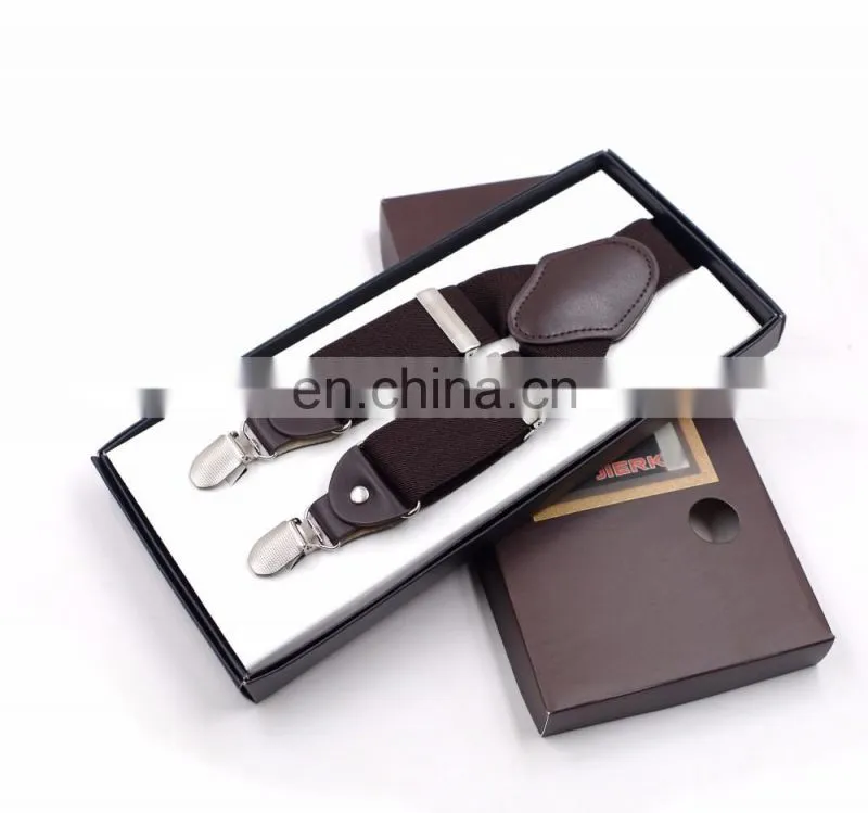 Wholesale printing suspenders mens suspenders