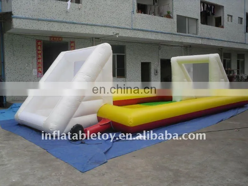 Hot selling PVC inflatble football pitch